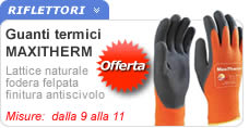 Guanti basse temperature Guanti termici