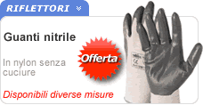 Guanti in nitrile Guanti nitrile grigi