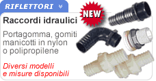 Raccordi portagomma