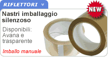 Nastri da imballaggio Nastri per imballaggio silenzioso
