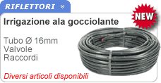 Tubo collettore in polietilene
