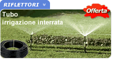 Tubo irrigazione interrata Tubo irrigazione interrata