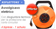 Avvolgicavo elettrico Avvolgicavo elettrico