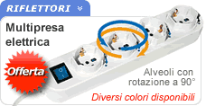 Multiprese elettiche Multipresa elettica Click Around