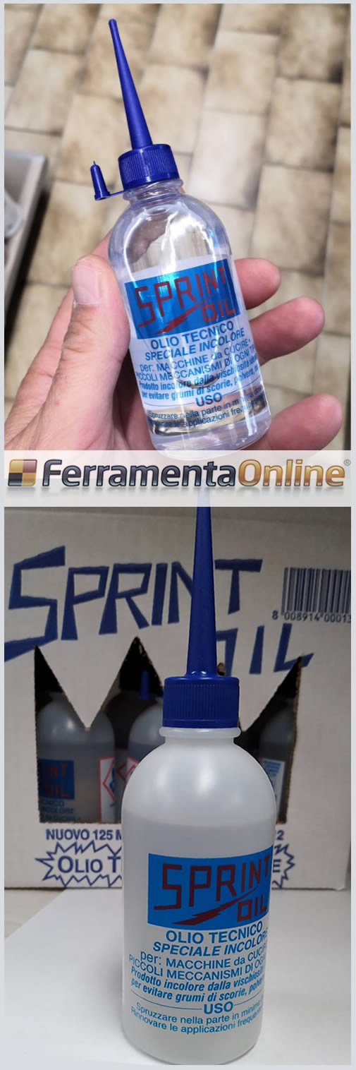 Olio tecnico per macchina cucire Sprint Oil