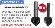 Frese per svasare