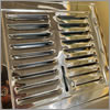 Frontale griglia inox