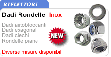 Dadi e rondelle Inox Bulloneria Inox