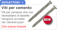 Viti per cemento